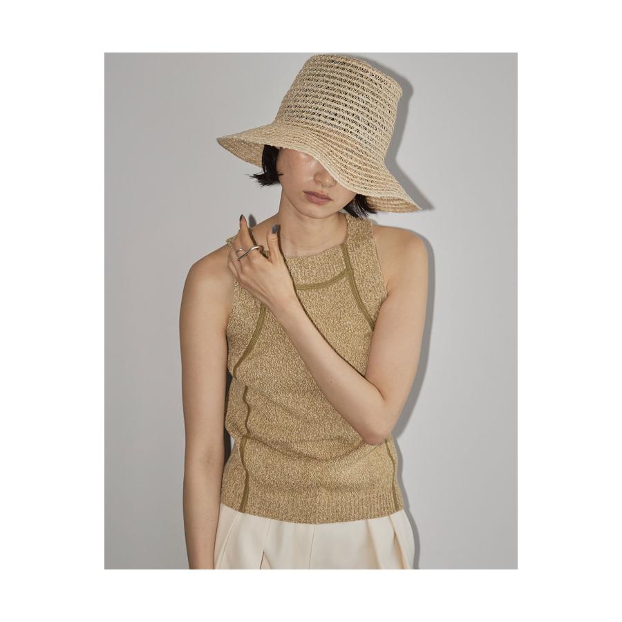 todayful 帽子　abaca brim hat TODAYFUL トゥデイフル / LIFE's ライフズ / Abaca Mesh Hat