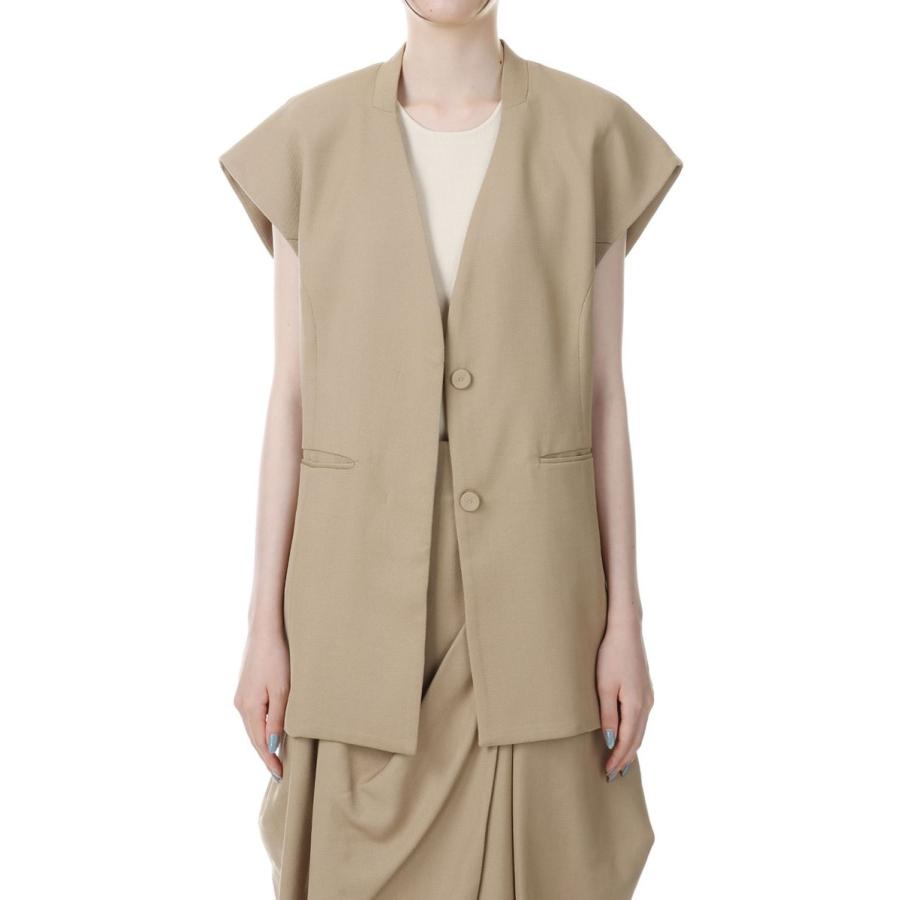 【SALE】Satin Over Vest -NATURAL （12310106） Todayful(トゥデイフル) | TODAYFUL | 04