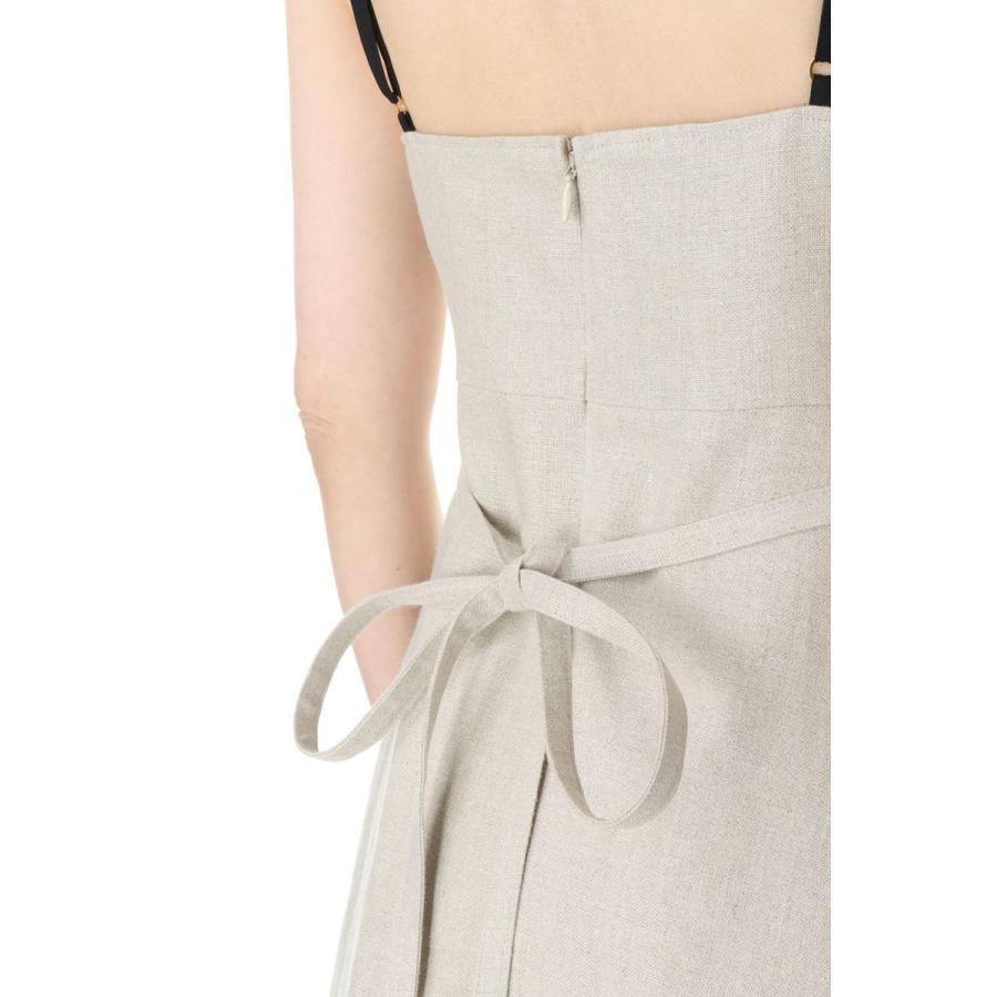 【P5倍 / SALE】Linen Flare Camisole Dress(E23SS/D-02/01) EBONY(エボニー) | EBONY | 05
