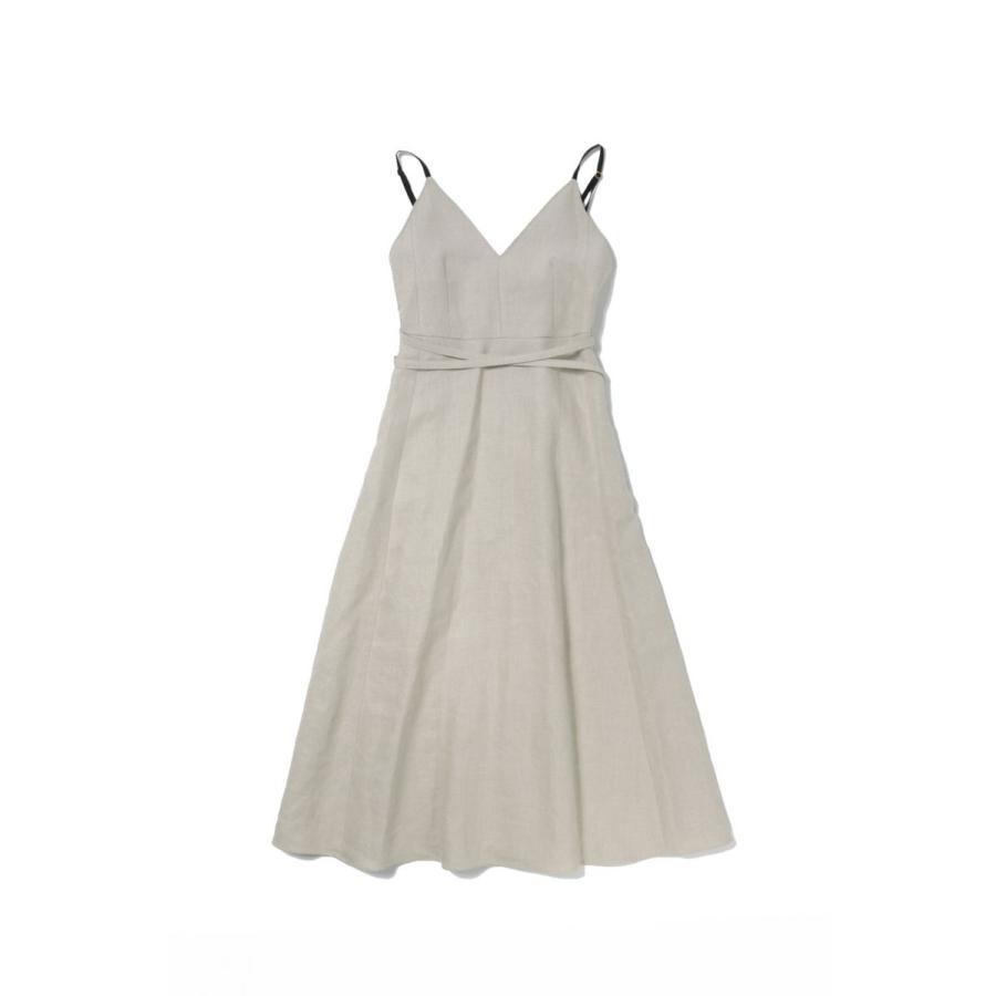 【P5倍 / SALE】Linen Flare Camisole Dress(E23SS/D-02/01) EBONY(エボニー) | EBONY | 06