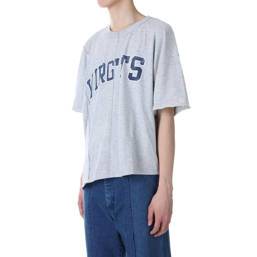 【P5倍 / SALE】circa make asymmetry slit top -GRAY -1(cm23ss-02) 77CIRCA -Men-(ナナナナサーカ) | 77circa | 01