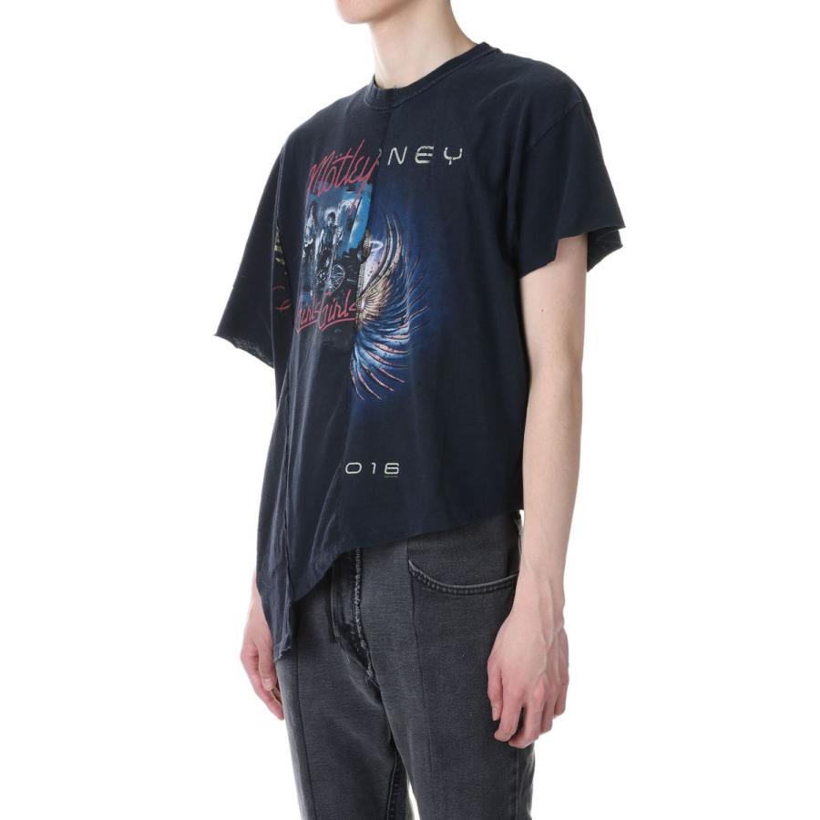 【P5倍 / SALE】circa make asymmetry slit top -BLACK -2(cm23ss-02) 77CIRCA -Men-(ナナナナサーカ) | 77circa | 01