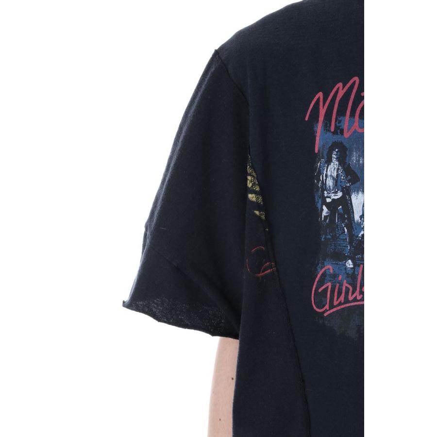 【P5倍 / SALE】circa make asymmetry slit top -BLACK -2(cm23ss-02) 77CIRCA -Men-(ナナナナサーカ) | 77circa | 03