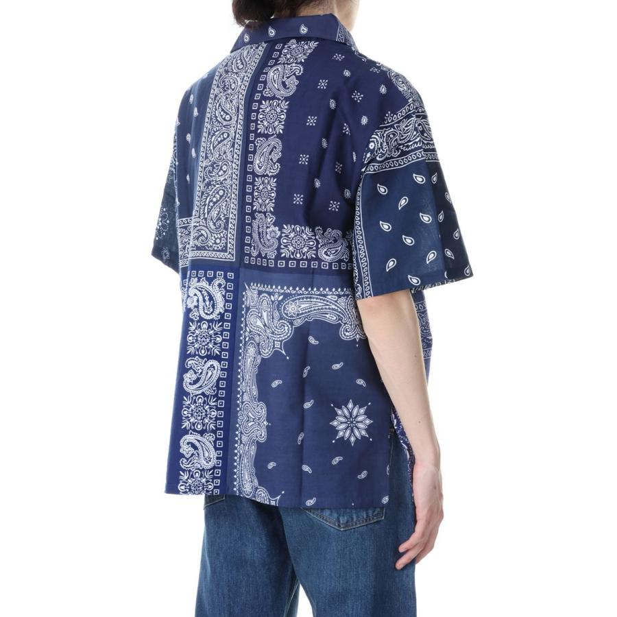 【P5倍 / SALE】circa make bandana patchwork skipper -NAVY(cc23ss-48) 77CIRCA -Men-(ナナナナサーカ) | 77circa | 02