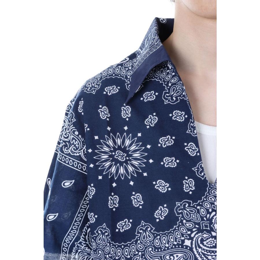 【P5倍 / SALE】circa make bandana patchwork skipper -NAVY(cc23ss-48) 77CIRCA -Men-(ナナナナサーカ) | 77circa | 03