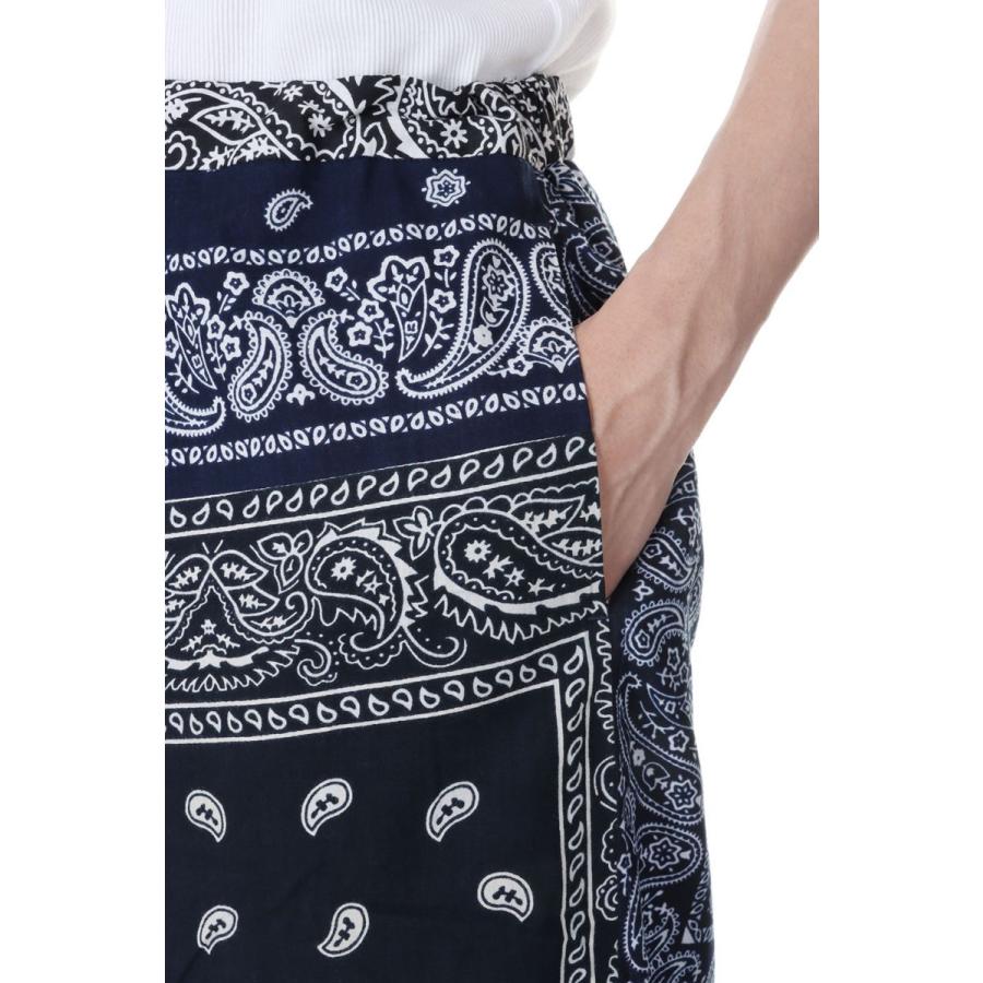 【P5倍 / SALE】circa make bandana patchwork pants -NAVY(cm23ss-10) 77CIRCA -Men-(ナナナナサーカ) | 77circa | 04