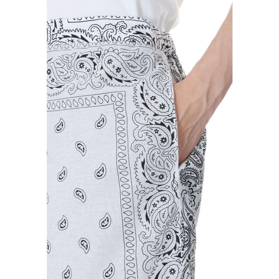 【P5倍 / SALE】circa make bandana patchwork shorts-WHITE(cm23ss-12) 77CIRCA -Men-(ナナナナサーカ) | 77circa | 04