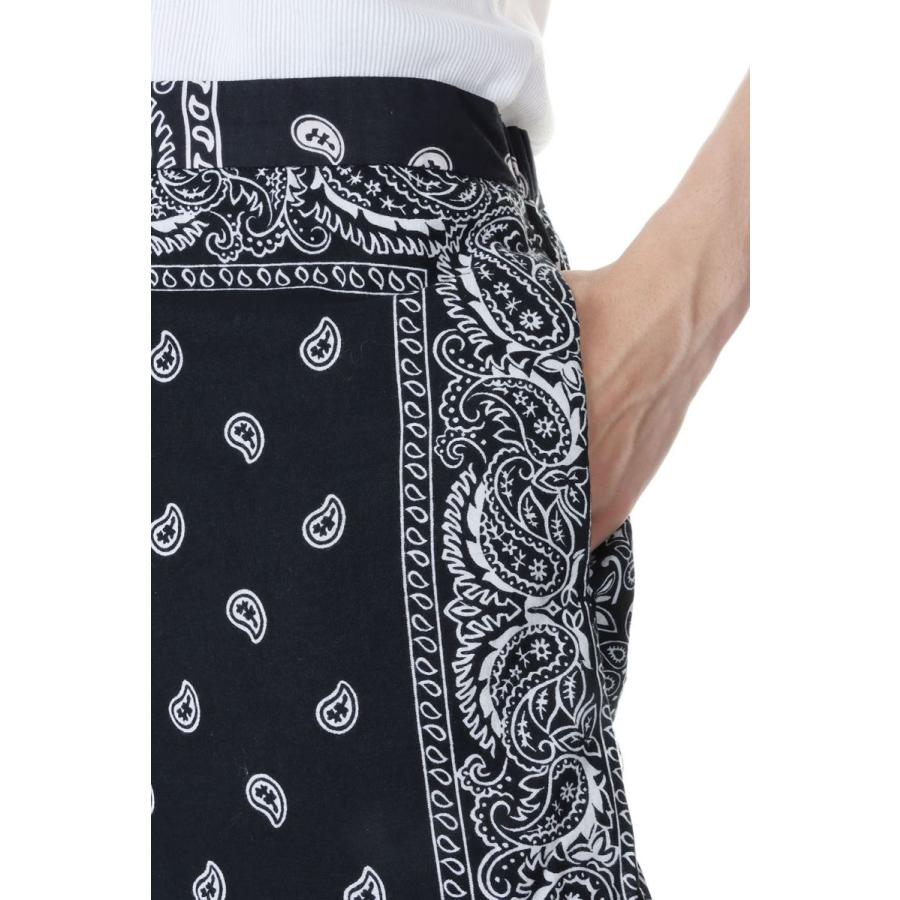 【P5倍 / SALE】circa make bandana patchwork shorts -BLACK -1(cm23ss-12) 77CIRCA -Men-(ナナナナサーカ) | 77circa | 04