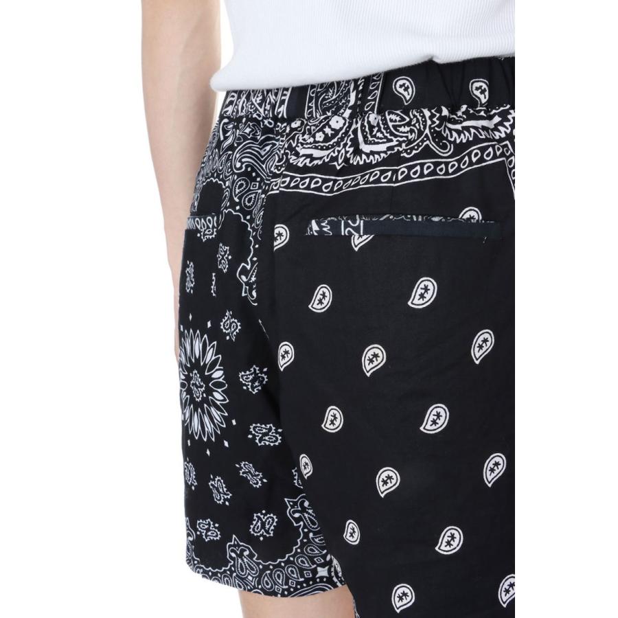 【P5倍 / SALE】circa make bandana patchwork shorts -BLACK -1(cm23ss-12) 77CIRCA -Men-(ナナナナサーカ) | 77circa | 05