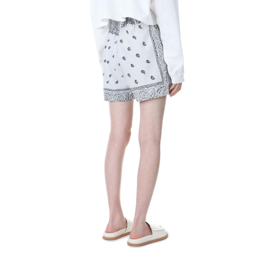 【P5倍 / SALE】circa make bandana patchwork shorts -WHITE(cc23ss-46) 77circa -Women-(ナナナナサーカ) | 77circa | 02
