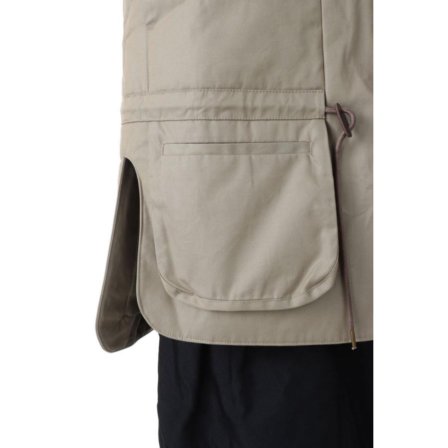 【P5倍 / SALE】【JUN MIKAMI x Wild Thins】 PADDED VEST -Beige (23SS-1-WT) Jun Mikami(ジュンミカミ) | JUN MIKAMI | 06