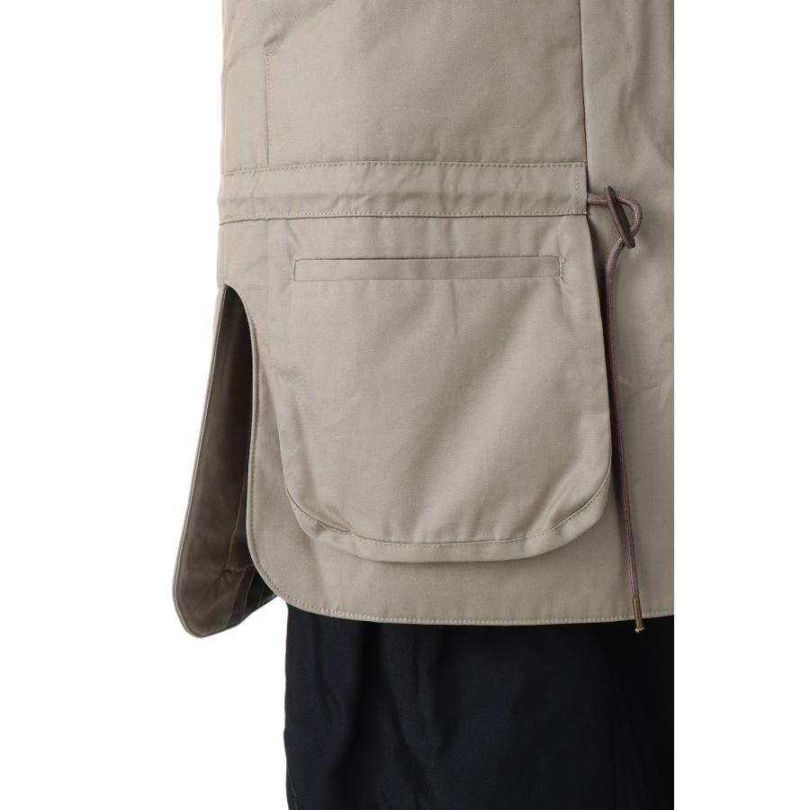 【P5倍 / SALE】【JUN MIKAMI x Wild Thins】 PADDED VEST -Beige (23SS-1-WT) Jun Mikami(ジュンミカミ) | JUN MIKAMI | 06