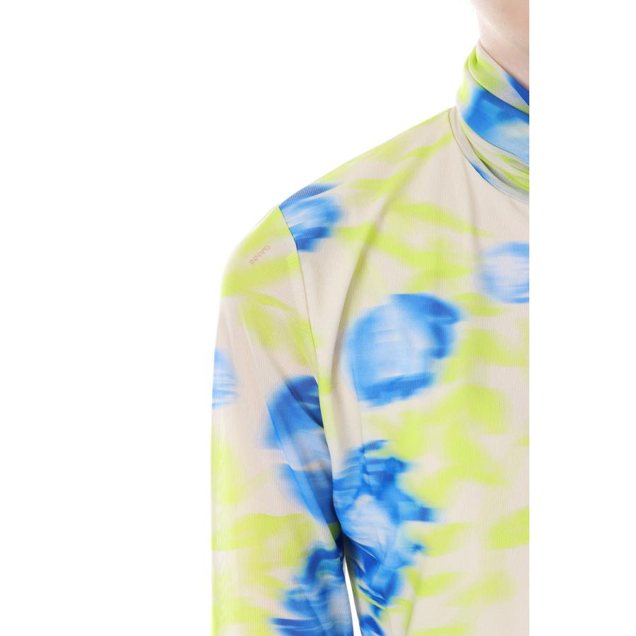 【P5倍 / SALE】Printed Mesh Long Sleeve Rollneck (T3414 ) GANNI(ガニー) | GANNI | 03