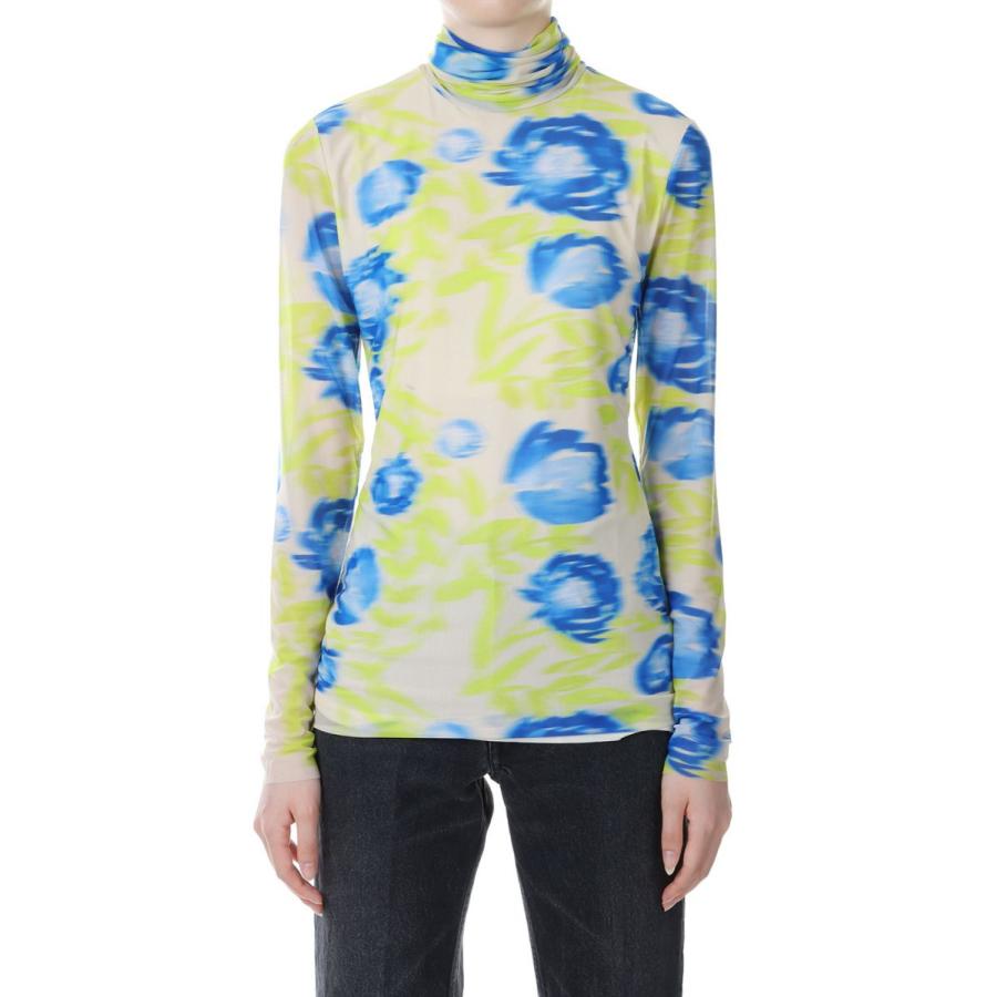 【P5倍 / SALE】Printed Mesh Long Sleeve Rollneck (T3414 ) GANNI(ガニー) | GANNI | 05