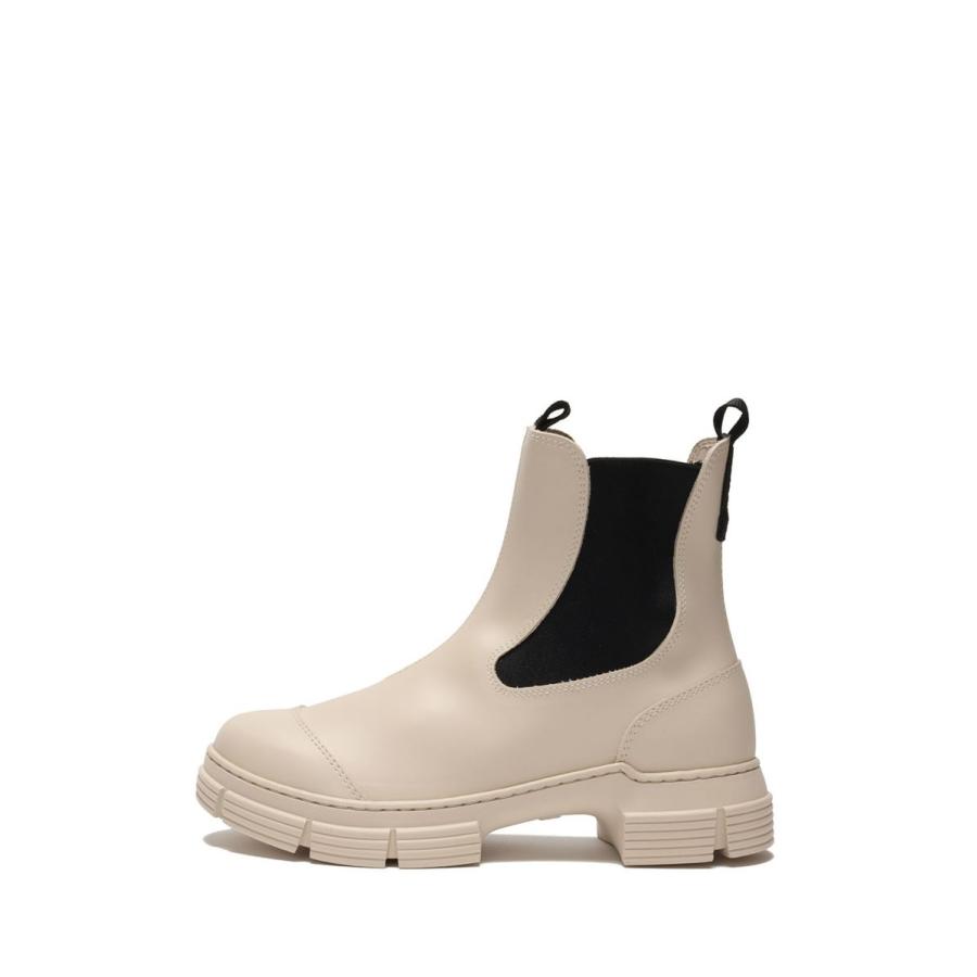 【P5倍 / SALE】Recycled Rubber City Boot -Oyster Gray (S2054) GANNI(ガニー) | GANNI