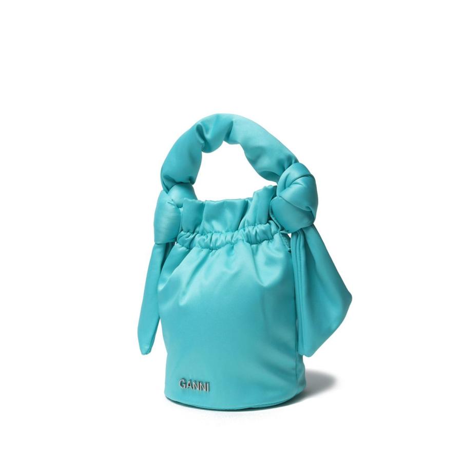 Occasion Top Handle Knot Bag -Lagoon (A4973) GANNI(ガニー) | GANNI | 01