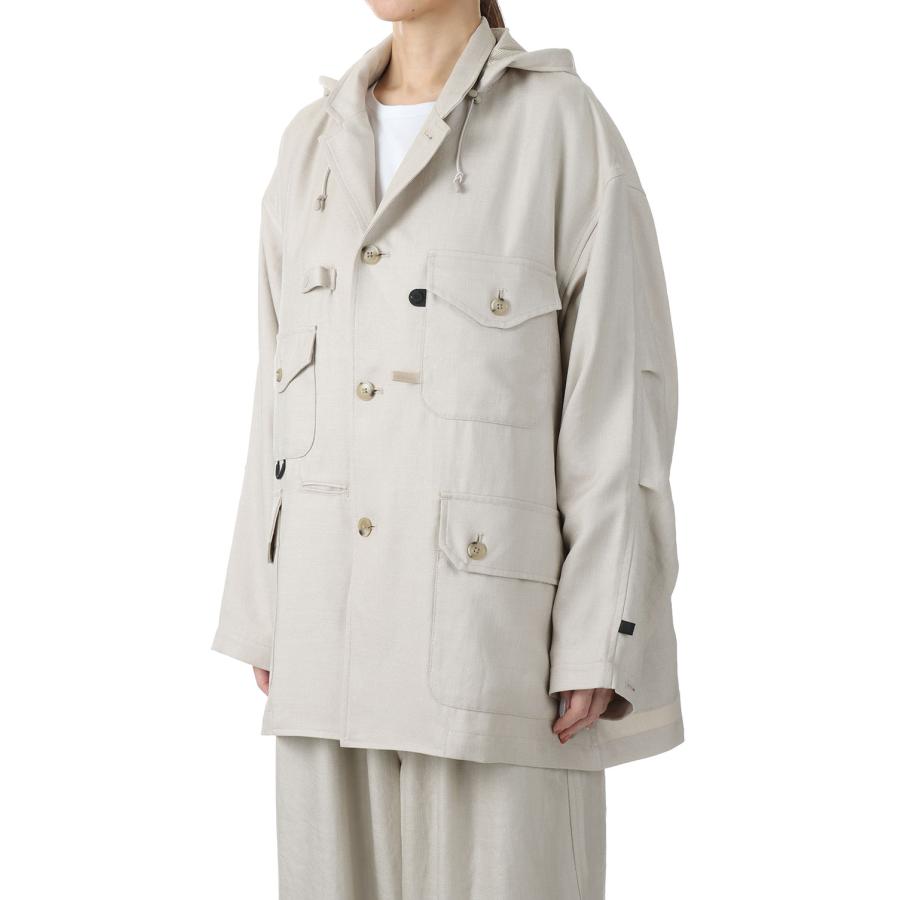 【SALE】W's TECH SAFARI JACKET -Ecru (BJ-52023L) DAIWA PIER39 -Women-(ダイワ ピア 39) | DAIWA PIER39 | 01