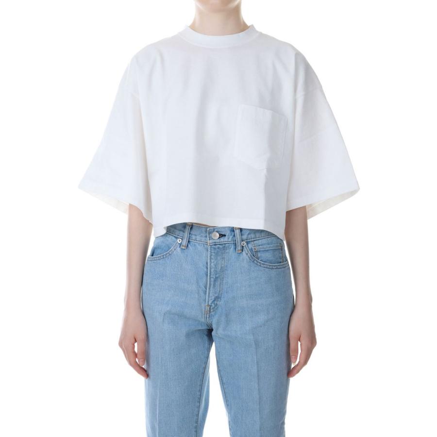 【P5倍 / SALE】COROPPED TEE - WHITE（23MMSCU13） Shinzone(シンゾーン) | Shinzone