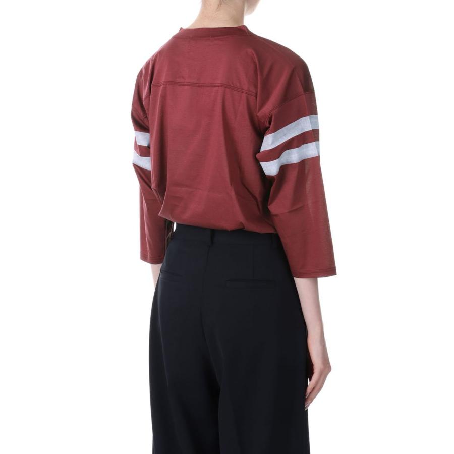 【P5倍 / SALE】SHEER FOOTBALL TEE -RED（23MMSCU01） Shinzone(シンゾーン) | Shinzone | 03