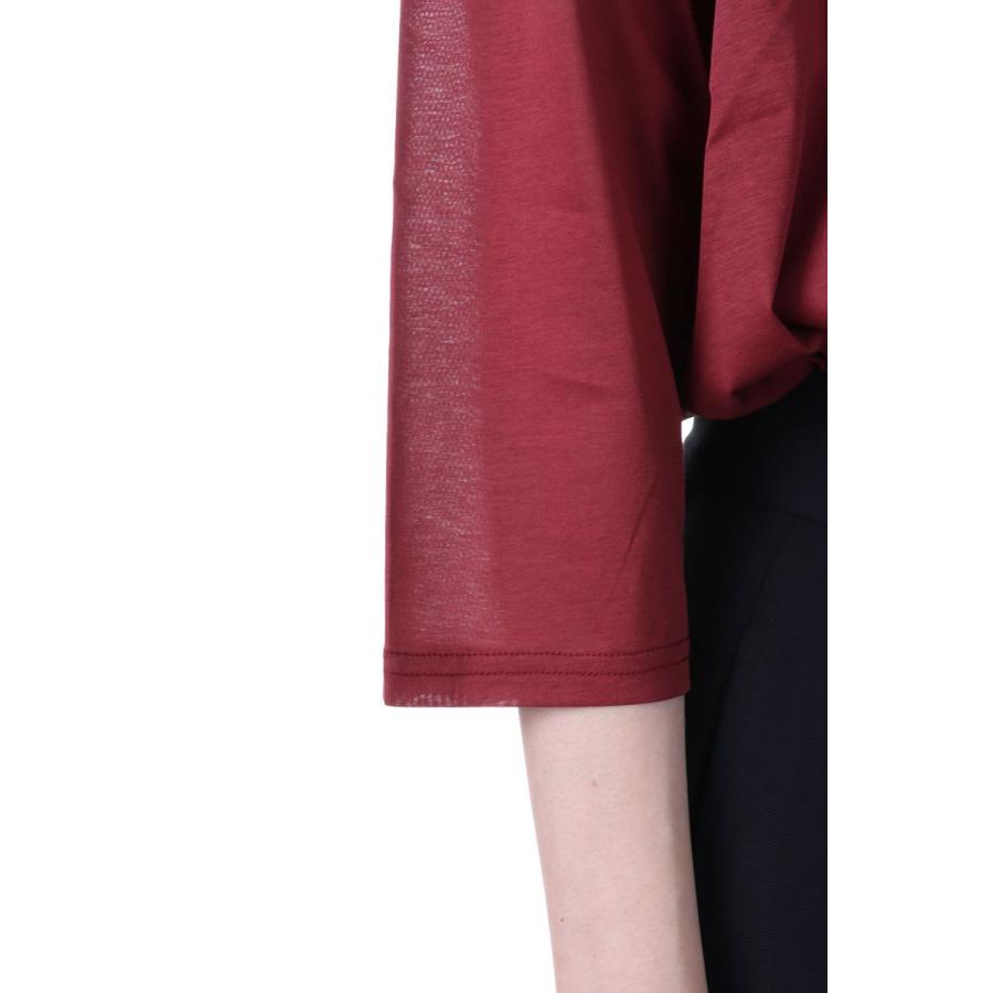 【P5倍 / SALE】SHEER FOOTBALL TEE -RED（23MMSCU01） Shinzone(シンゾーン) | Shinzone | 05