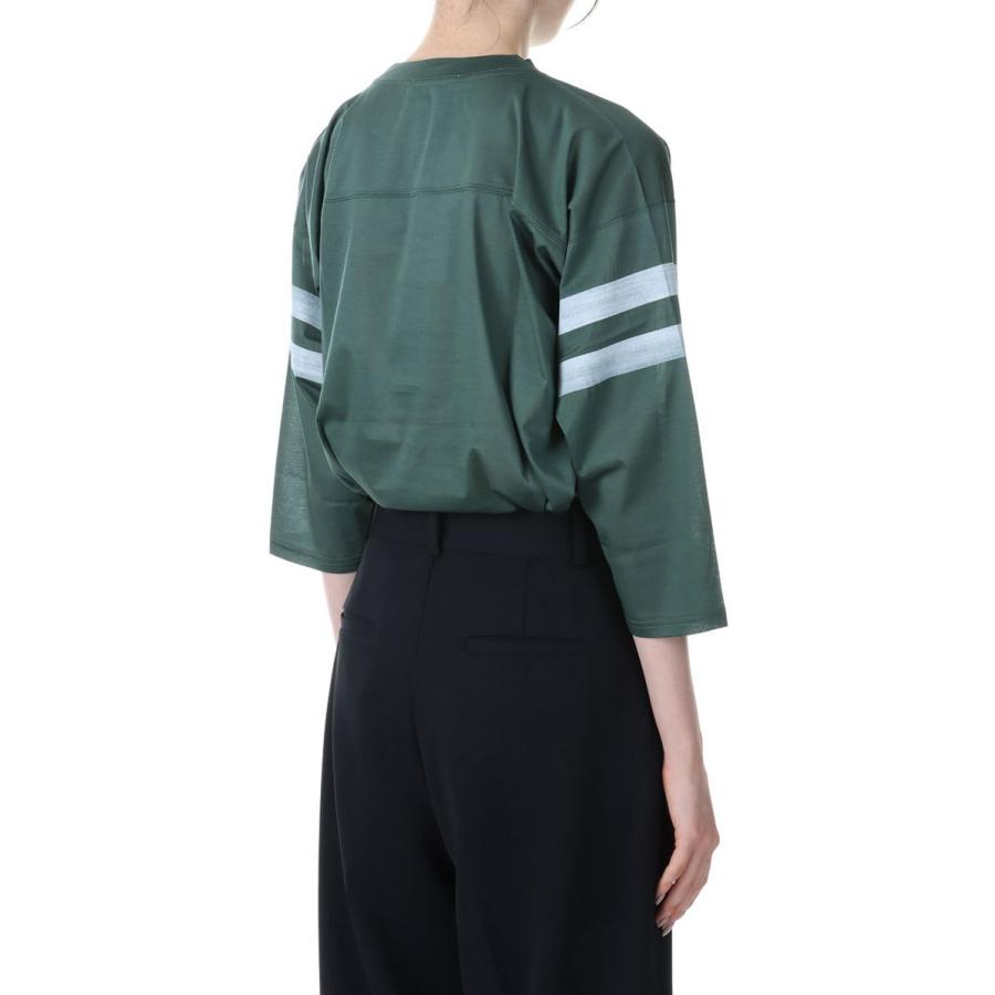 【P5倍 / SALE】SHEER FOOTBALL TEE / GREEN（23MMSCU01） Shinzone(シンゾーン) | Shinzone | 03