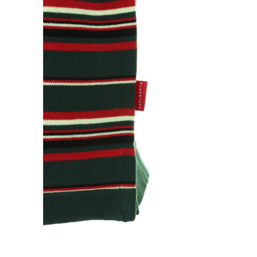【P5倍 / SALE】BORDER KNIT SS TEE / GREEN（23SS-FS-12） F-LAGSTUF-F(フラグスタフ) |  | 04