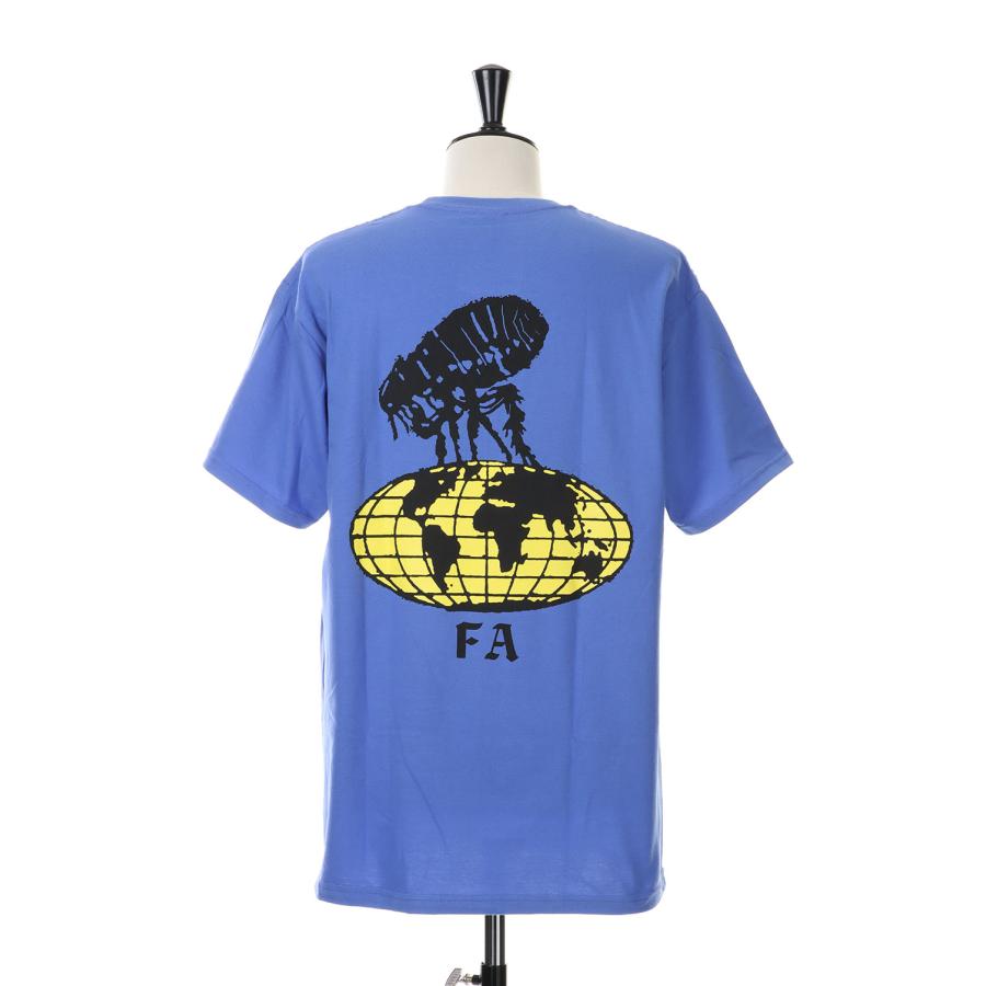 【P5倍 / SALE】Flea The World Tee/Flo Blue Fucking Awesome(ファッキンオーサム) | 