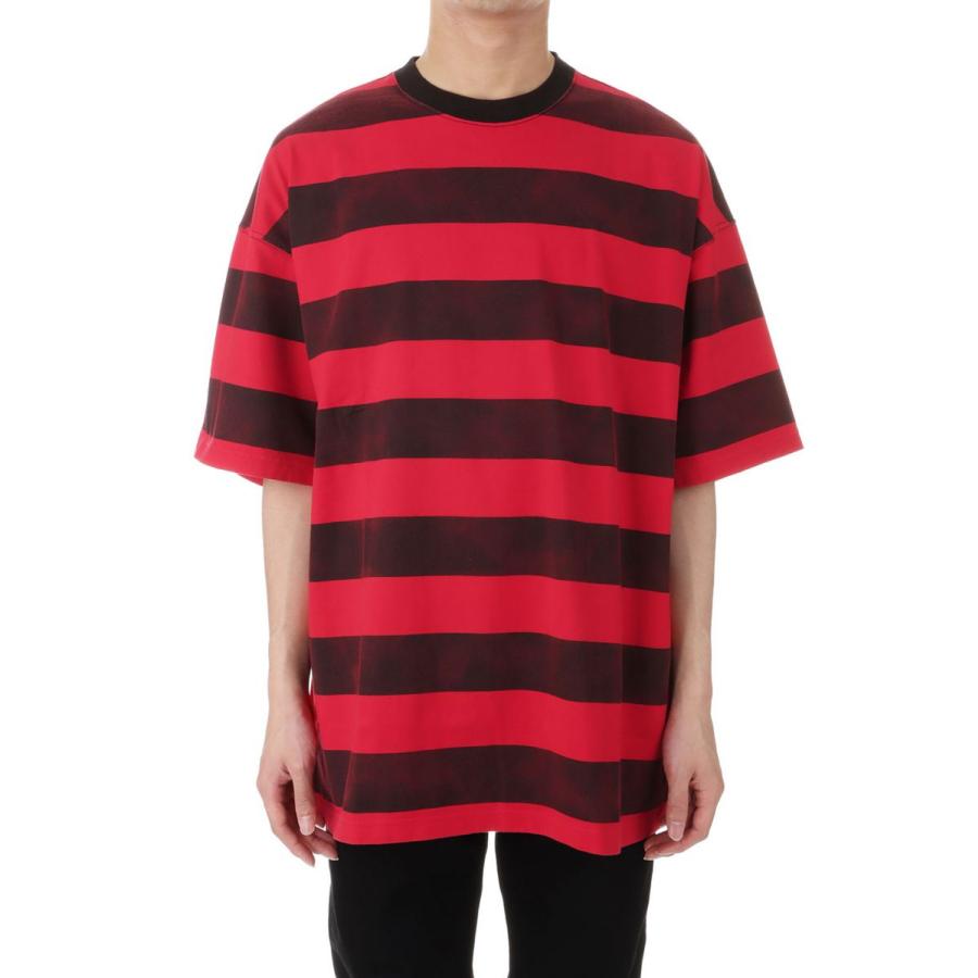 【P5倍 / SALE】Hazy Bold Border T-SH / 17 RPT (2305-6001) Minedenim(マインデニム) | MINEDENIM