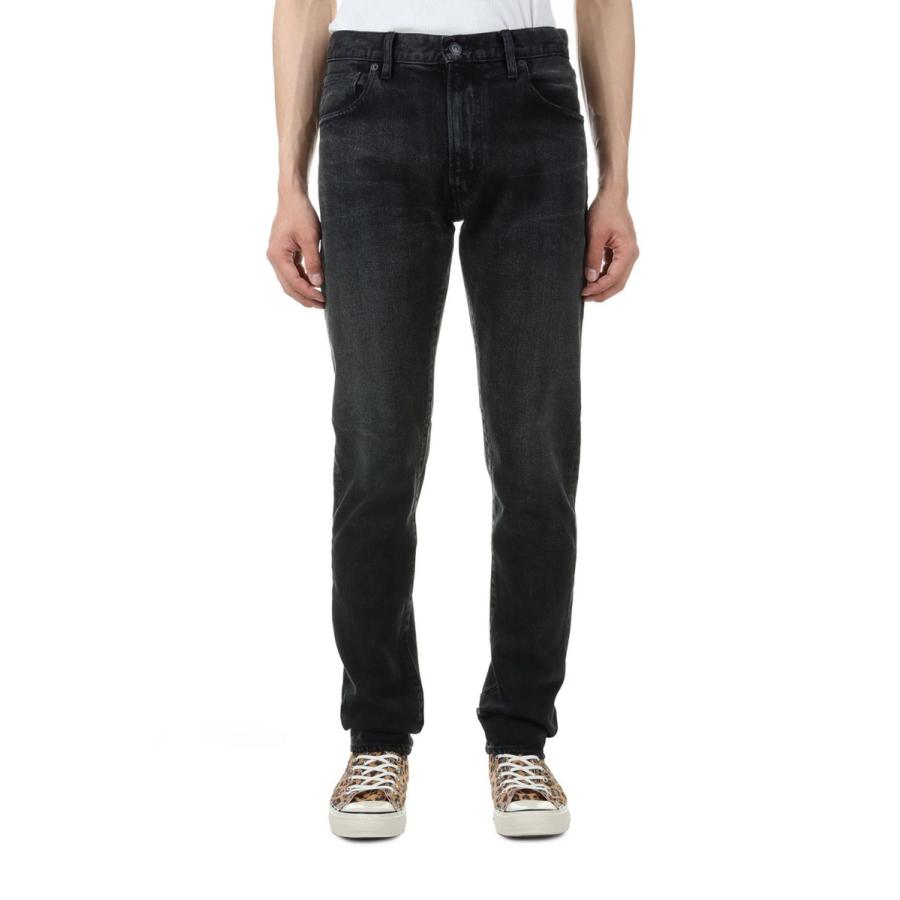 N.Slim Tapered STR 5pocket USD / 95 BKU (2303-1002) Minedenim  