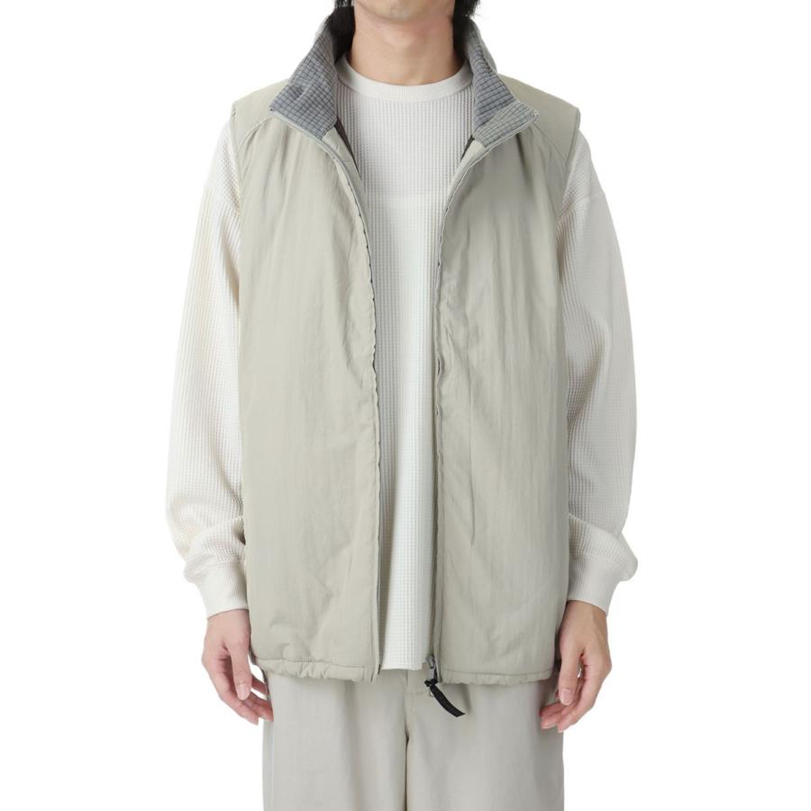 LEVEL8 MARSHMALLOW VEST - CEMENT (WT23103SN) Wild Things(ワイルドシングス) | WILD THINGS | 01