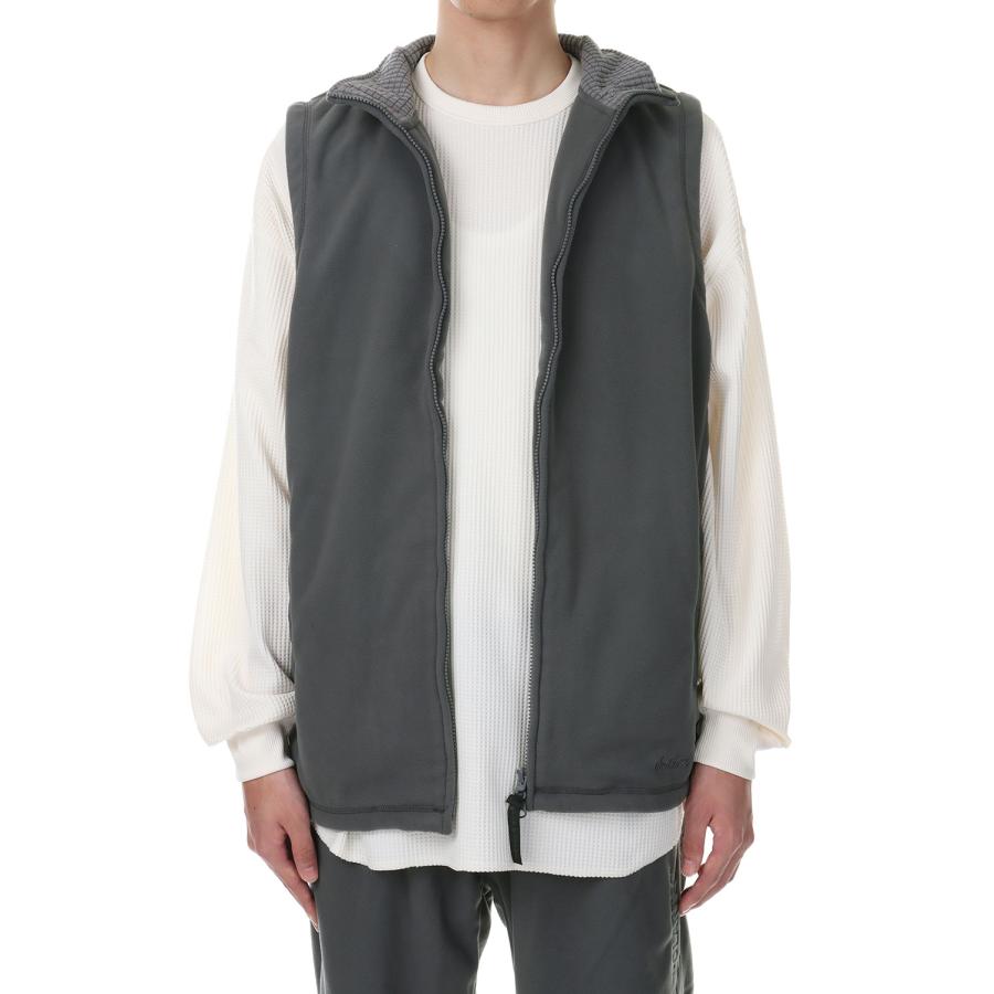 【P5倍 / SALE】POLARTEC Wind Pro MIDDLE VEST - GREY (WT23111TJ) Wild Things(ワイルドシングス) | WILD THINGS | 03