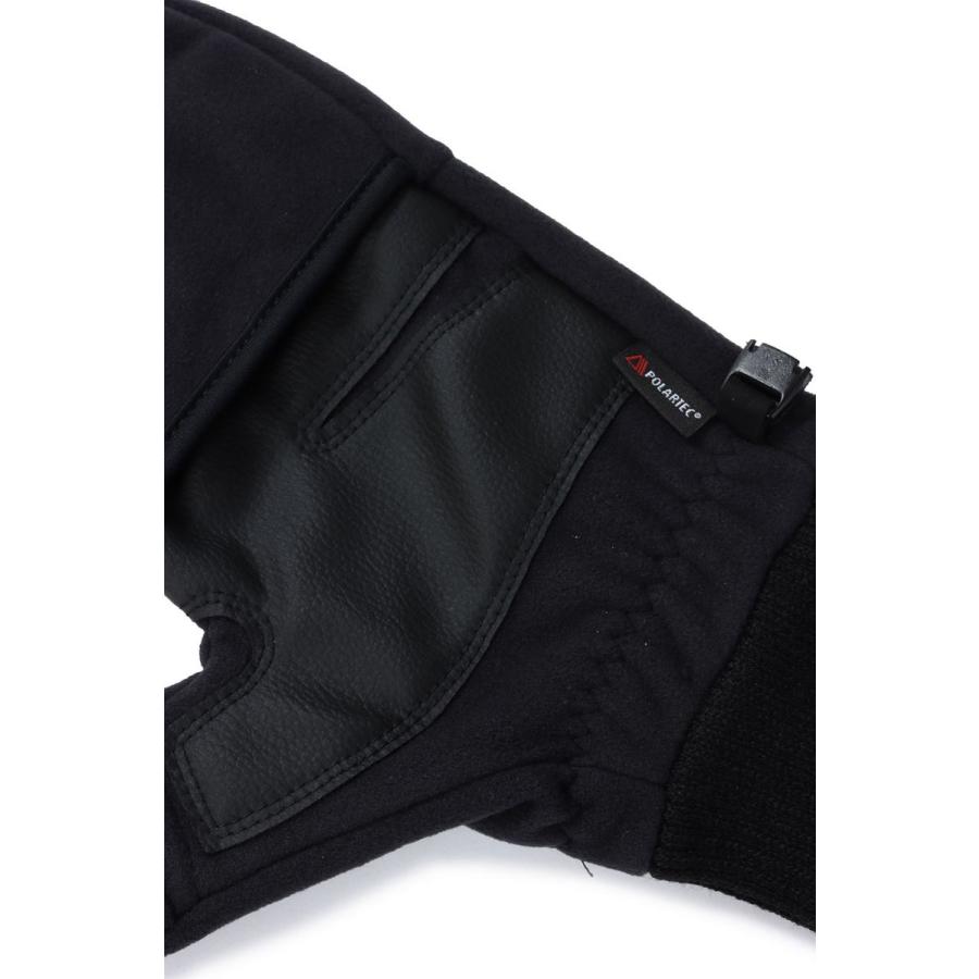 【P5倍 / SALE】POLARTEC Wind Pro DETACHABLE MITTEN - BLACK (WT23117TJ) Wild Things(ワイルドシングス) | WILD THINGS | 03