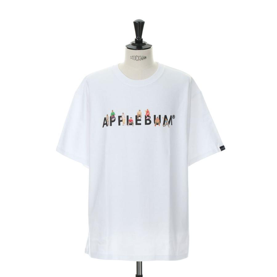 Street Logo T-shirt/White(2311123) Applebum(アップルバム) | APPLEBUM
