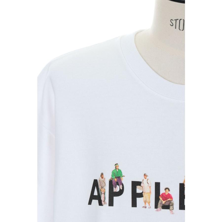 Street Logo T-shirt/White(2311123) Applebum(アップルバム) | APPLEBUM | 03