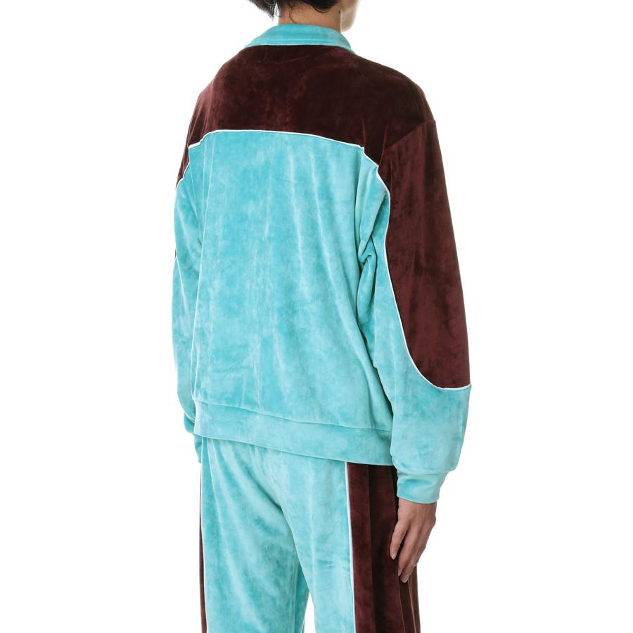 【P5倍 / SALE】MEN VELOURS SPORTS JACKET KNIT(PACC13J004)-BLUE- RASSVET(ラスベート) |  | 02