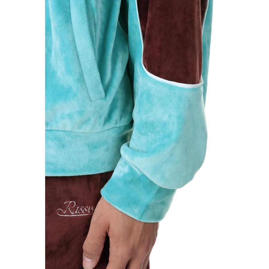 【P5倍 / SALE】MEN VELOURS SPORTS JACKET KNIT(PACC13J004)-BLUE- RASSVET(ラスベート) |  | 04