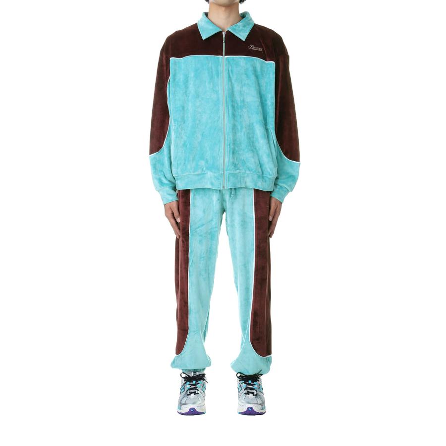 【P5倍 / SALE】MEN VELOURS SPORTS JACKET KNIT(PACC13J004)-BLUE- RASSVET(ラスベート) |  | 05