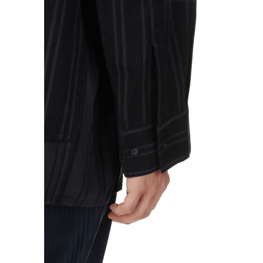 【P5倍 / SALE】BD.Discharge Stripe NHW SH (MND-NHW001) Minedenim(マインデニム) | MINEDENIM | 04