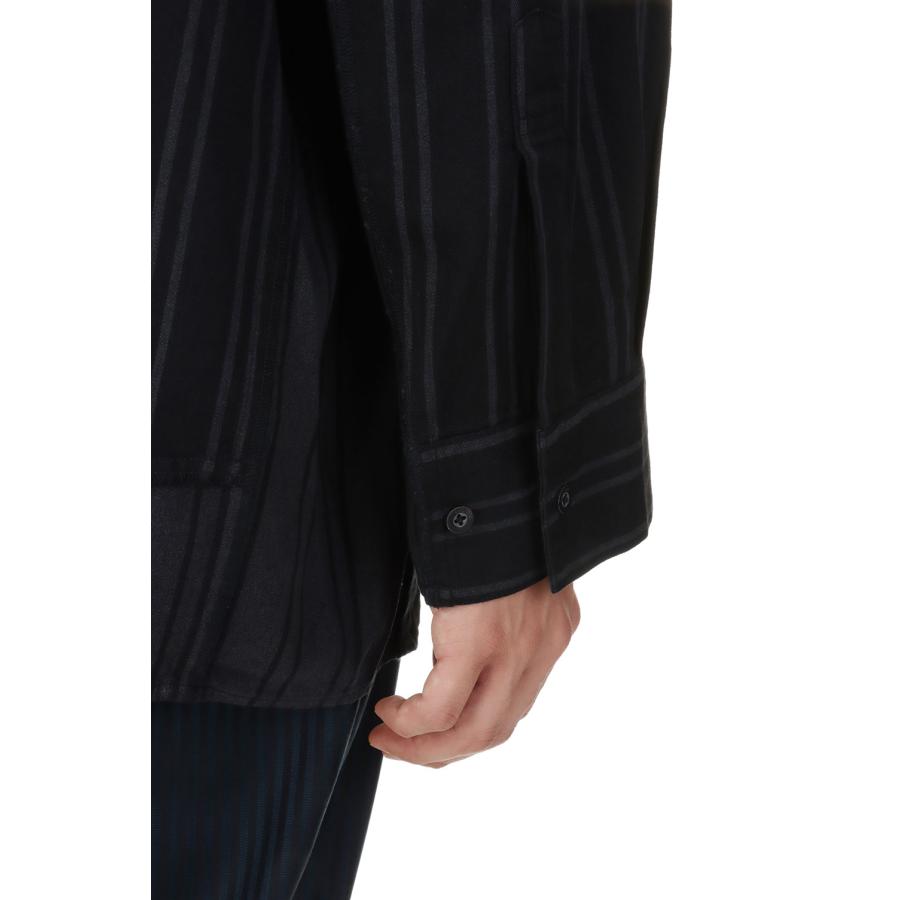 【P10倍】【SALE】BD.Discharge Stripe NHW SH (MND-NHW001) Minedenim(マインデニム) | MINEDENIM | 04