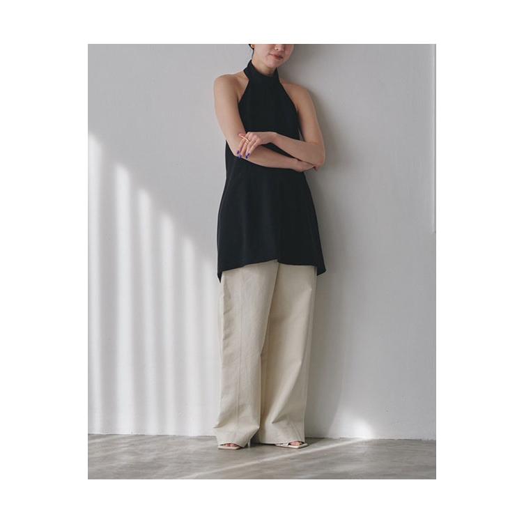 TODAYFUL 【SALE / 40%OFF】 Halterneck Apron Tops -BLACK TODAYFUL 【SALE / 40%OFF】 Halterneck Apron Tops -BLACK