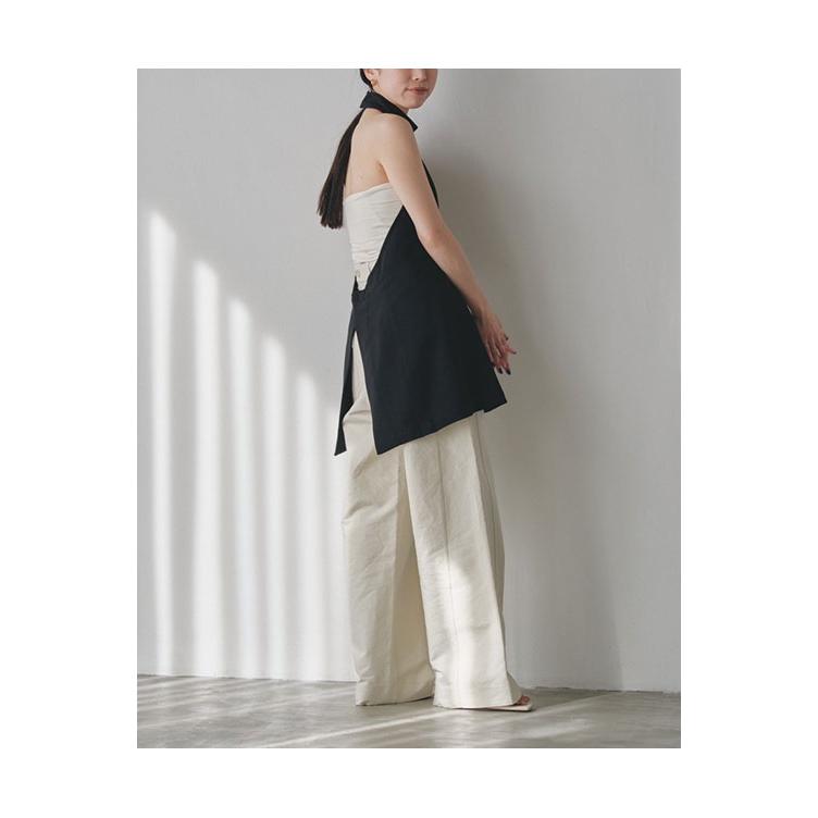 TODAYFUL 【SALE / 40%OFF】 Halterneck Apron Tops -BLACK TODAYFUL 【SALE / 40%OFF】 Halterneck Apron Tops -BLACK