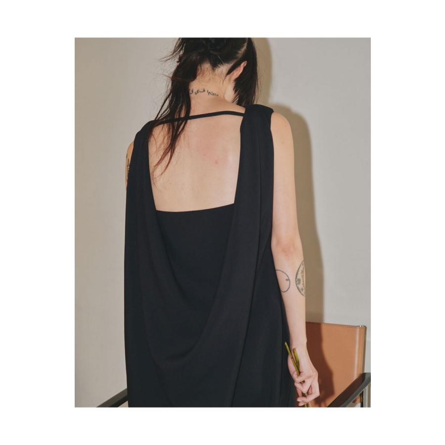 TODAYFUL トゥデイフル Back Drape Dress -BLACK （12310319） | TODAYFUL | 08