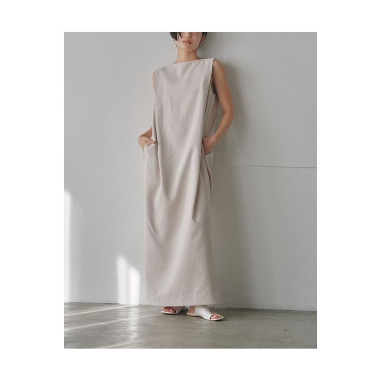 TODAYFUL トゥデイフル Back Drape Dress -ECRU （12310319） | TODAYFUL | 12