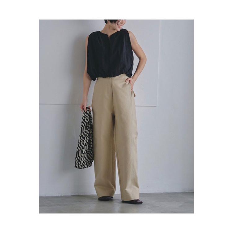 【SALE】Highwaist Typewriter Pants -CREAM (12320715) Todayful(トゥデイフル) | TODAYFUL | 11