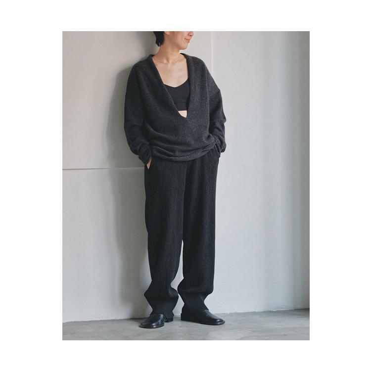 【SALE】Easy Rib Knit Pants -BLACK (12320708) Todayful(トゥデイフル) | TODAYFUL | 07