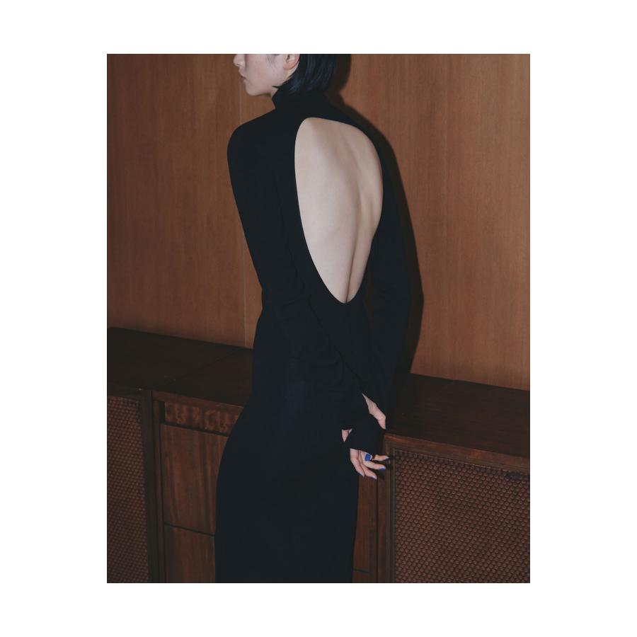 【SALE】Backopen Knit Dress -BLACK (12320309) Todayful(トゥデイフル) | TODAYFUL | 06