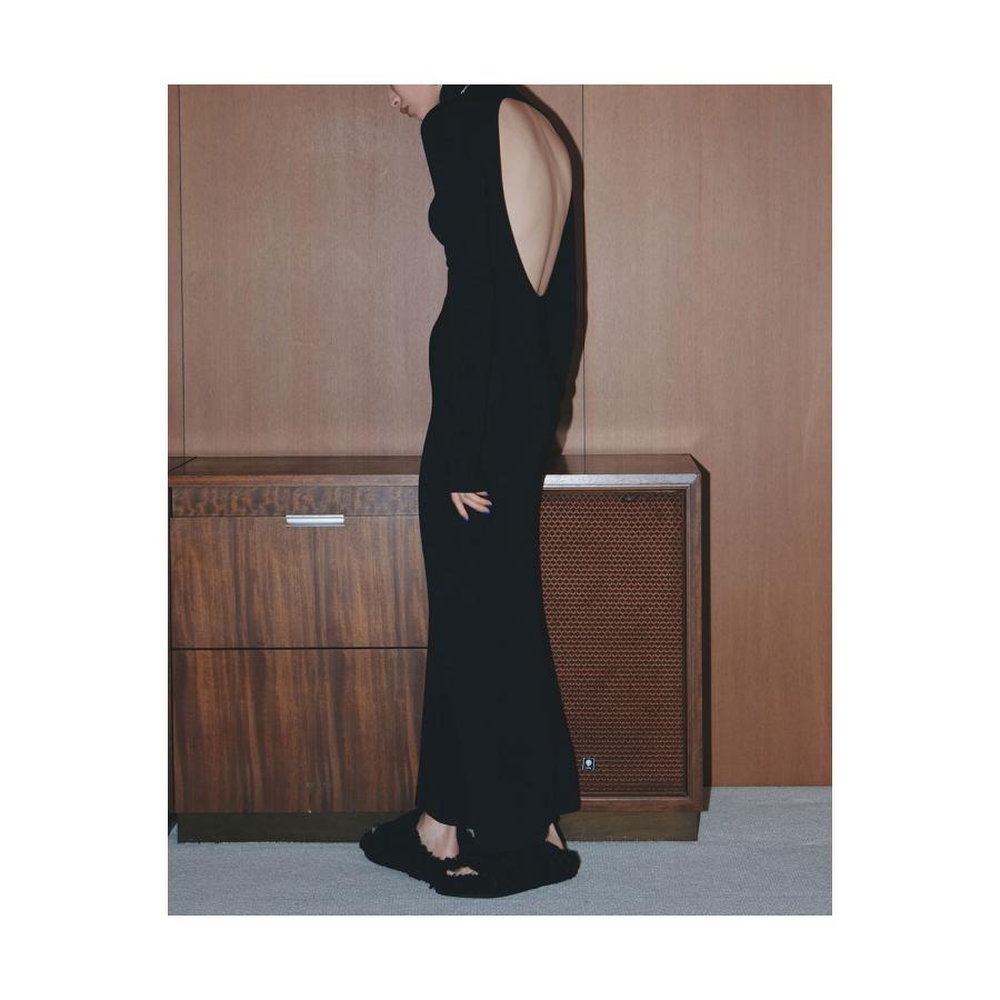 【SALE】Backopen Knit Dress -BLACK (12320309) Todayful(トゥデイフル) | TODAYFUL | 08