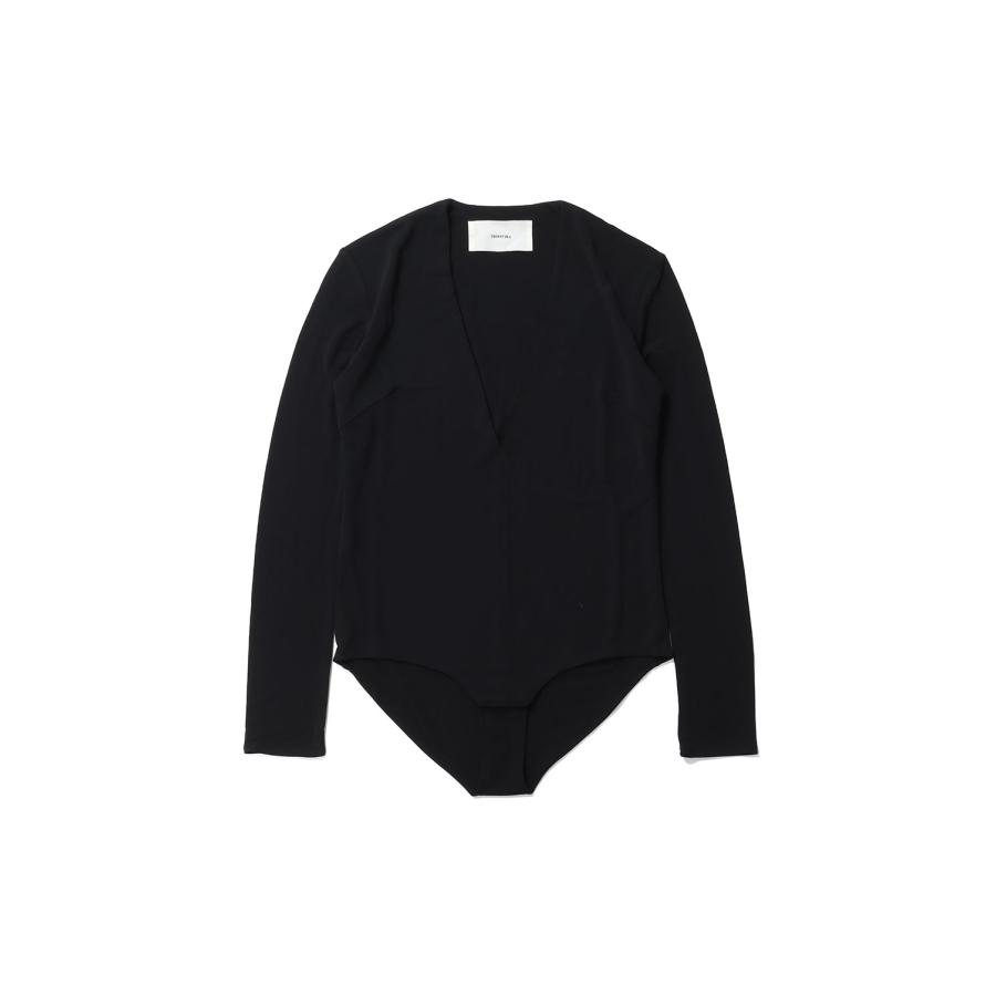 TODAYFUL 【SALE】TODAYFUL トゥデイフル Vneck Slit Bodysuit -BLACK