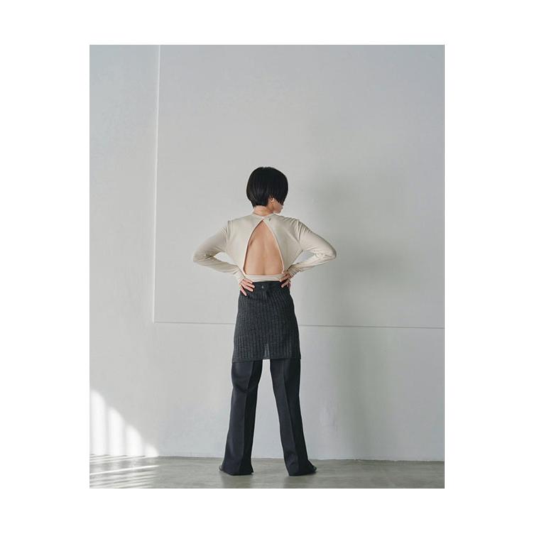 TODAYFUL 【SALE】TODAYFUL トゥデイフル Back Open Bodysuit -NUDE