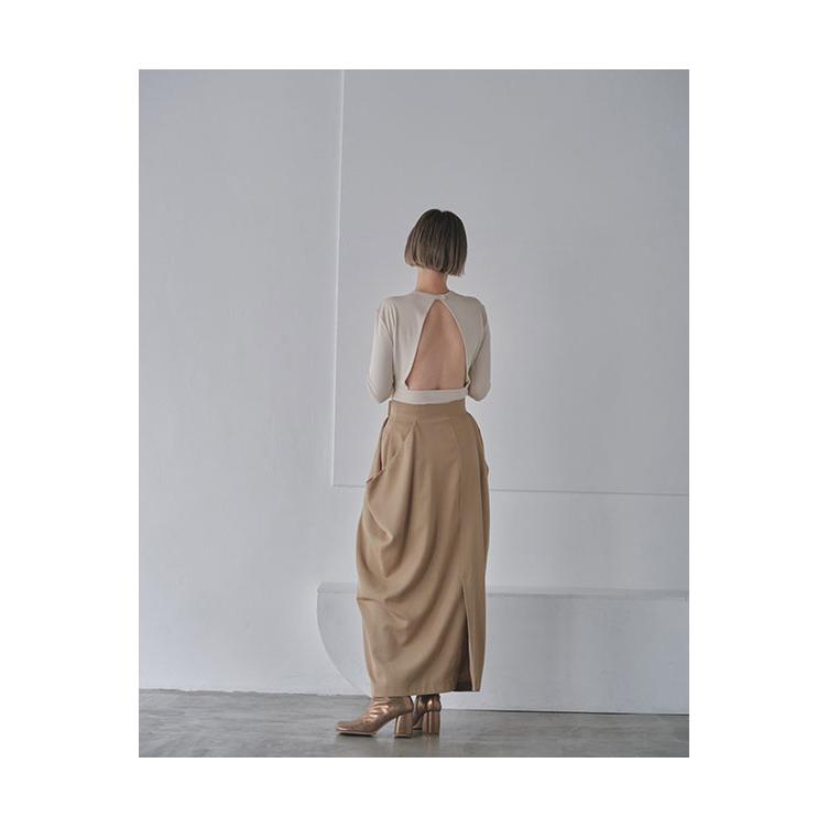 TODAYFUL 【SALE】TODAYFUL トゥデイフル Back Open Bodysuit -NUDE